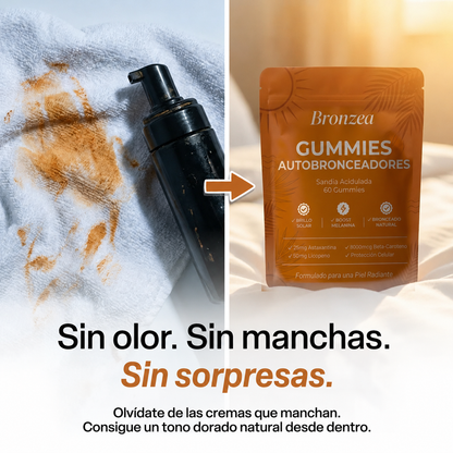 Bronzea Gummies Autobronceadores