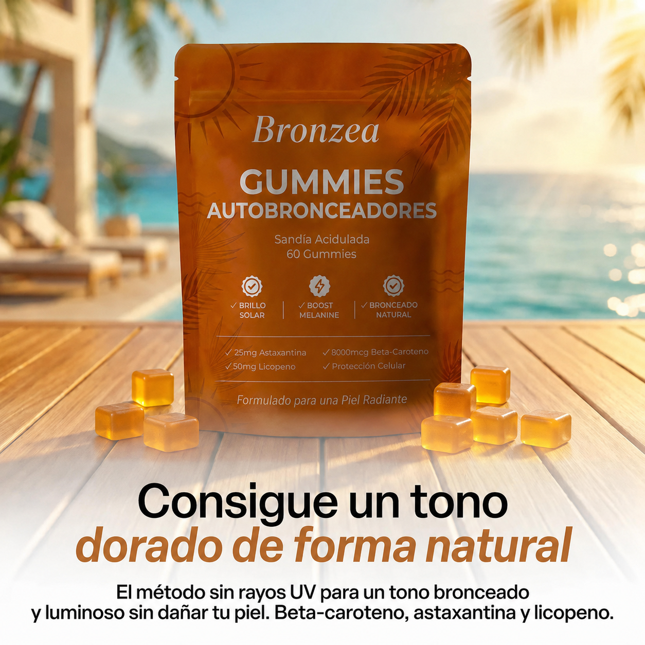 Bronzea Gummies Autobronceadores