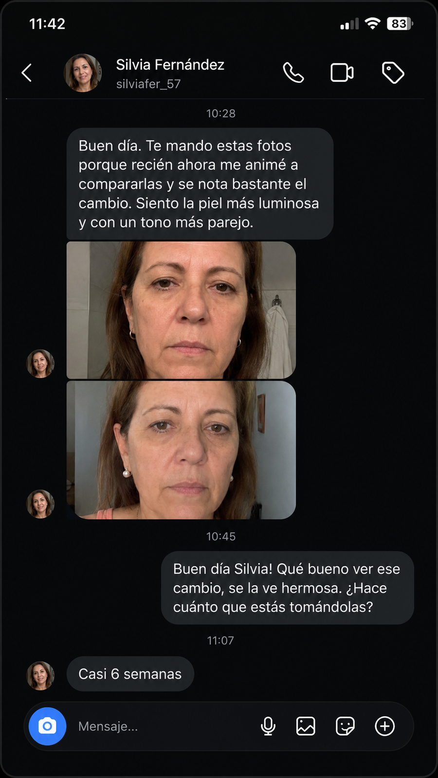 Testimonio de clienta Bronzea