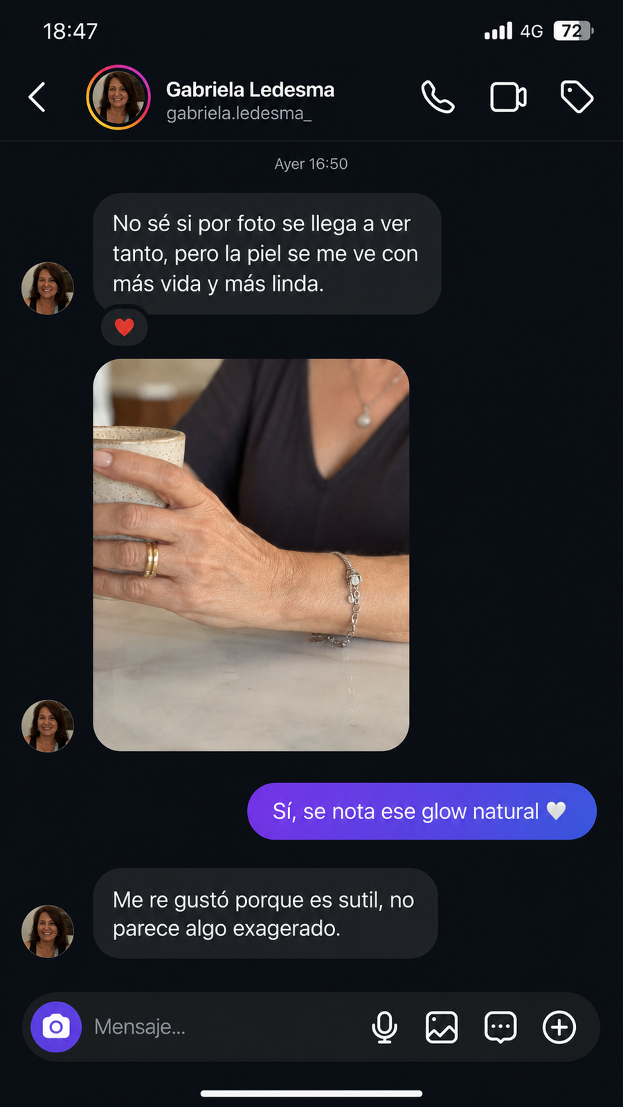 Testimonio de clienta Bronzea